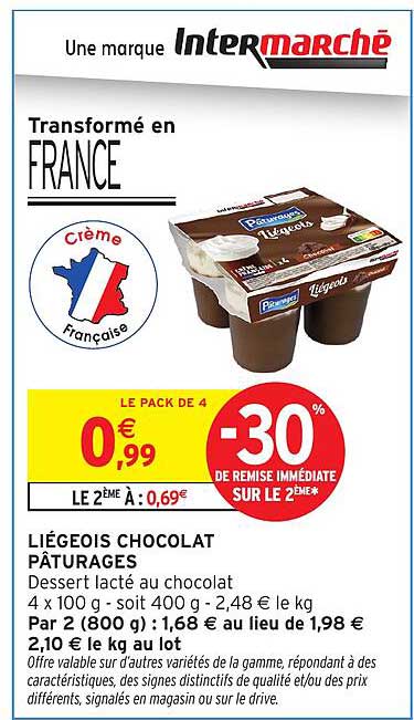 LIÉGEOIS CHOCOLAT PÂTURAGES