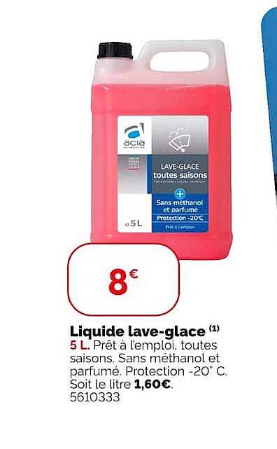 Liquide lave-glace