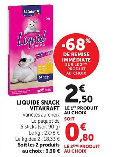 LIQUIDE SNACK VITAKRAFT
