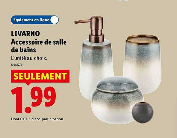 LIVARNO Accessoire de salle de bains