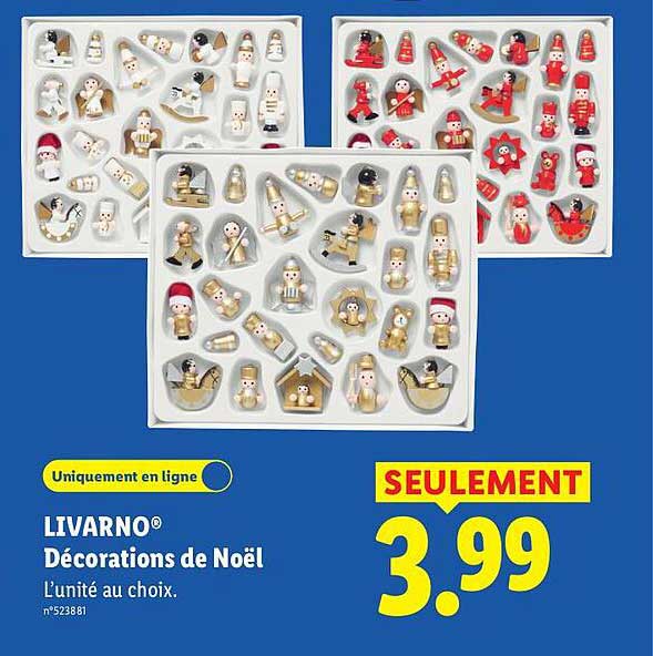 LIVARNO® Décorations de Noël