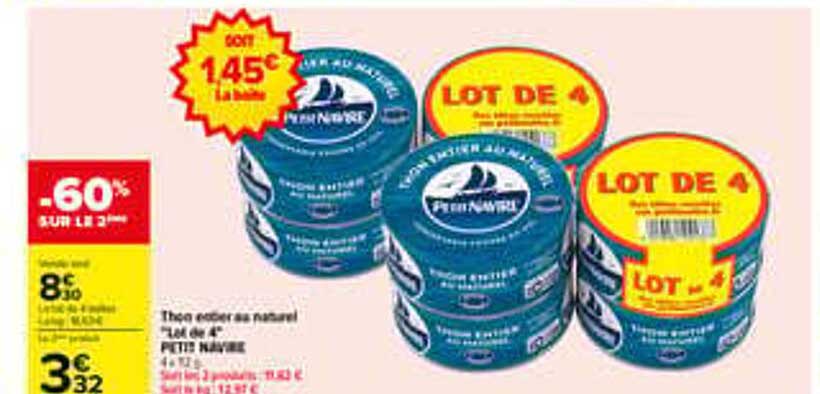 LOT DE 4