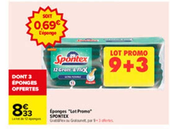 LOT PROMO 9+3