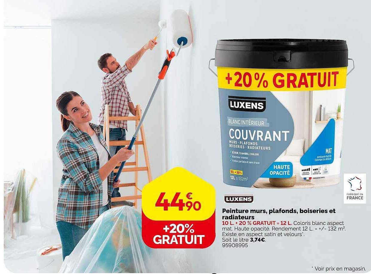 LUXENS Peinture murs, plafonds, boiseries et radiateurs