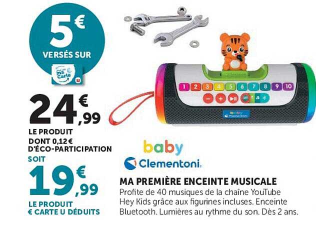 MA PREMIÈRE ENCEINTE MUSICALE