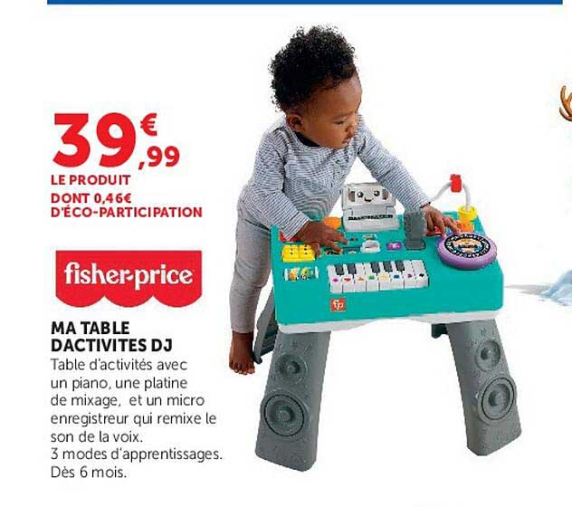 MA TABLE D'ACTIVITES DJ