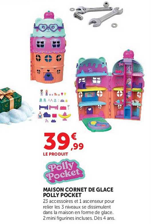 MAISON CORNET DE GLACE POLLY POCKET