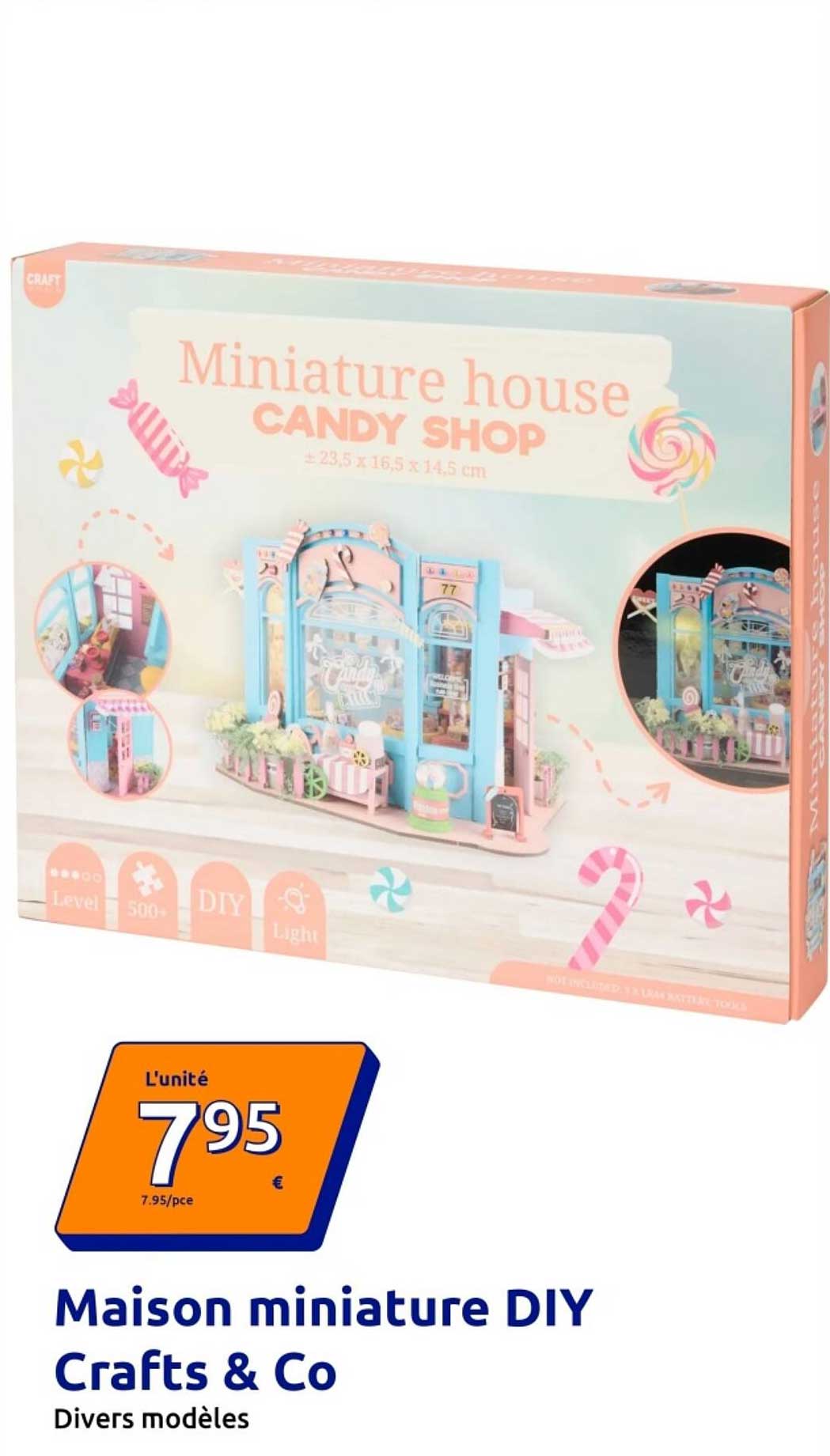 Maison miniature DIY Crafts & Co