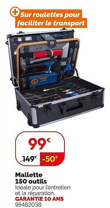 Mallette 150 outils