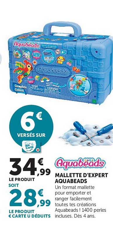 MALLETTE D'EXPERT AQUABEADS