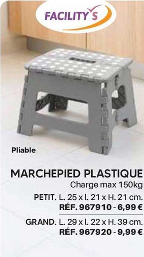 MARCHEPIED PLASTIQUE