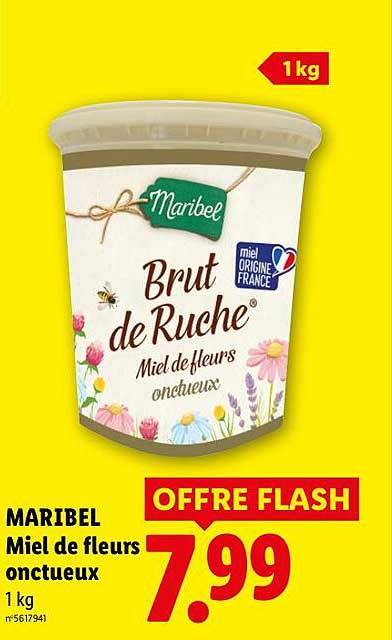 MARIBEL Miel de fleurs onctueux