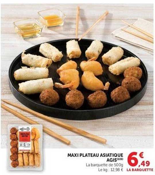MAXI PLATEAU ASIATIQUE AGIS