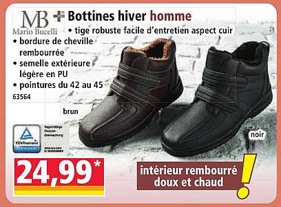 MB Bottines hiver homme