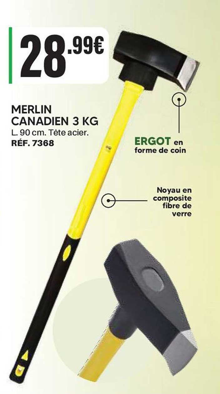 MERLIN CANADIEN 3 KG