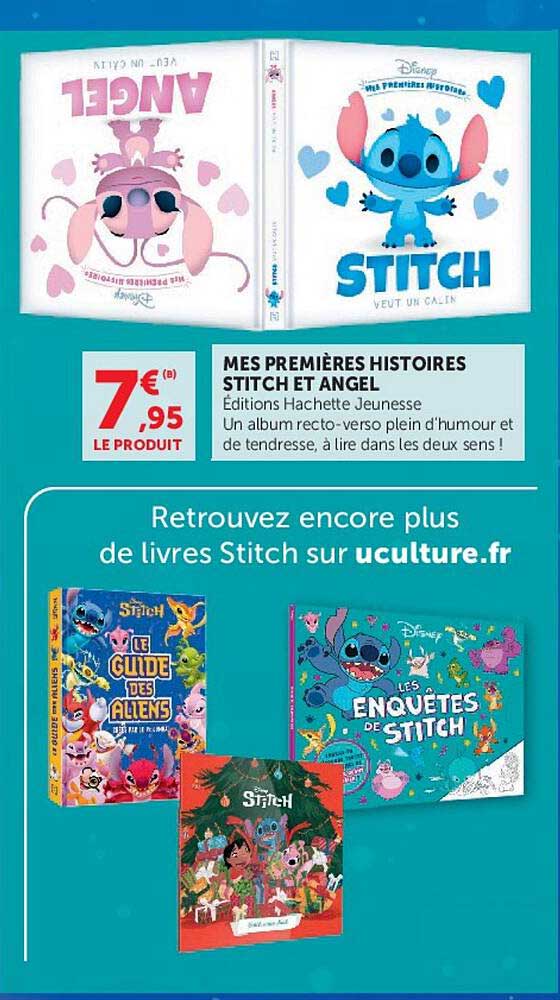 MES PREMIÈRES HISTOIRES STITCH ET ANGEL