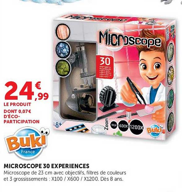 MICROSCOPE 30 EXPERIENCES