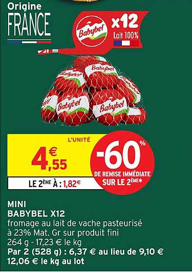 MINI BABYBEL X12