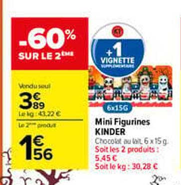 Mini Figurines KINDER