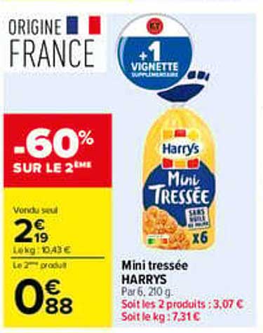 Mini tressée HARRYS