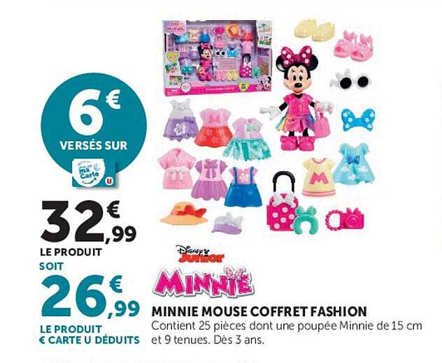 MINNIE MOUSE COFFRET FASHION