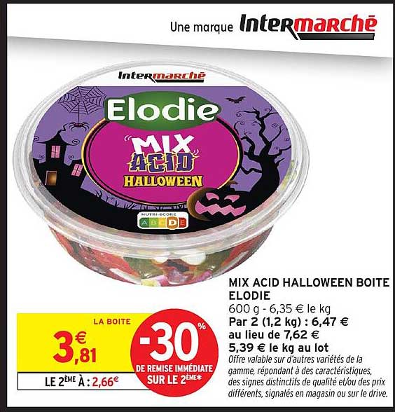 MIX ACID HALLOWEEN BOITE ELODIE