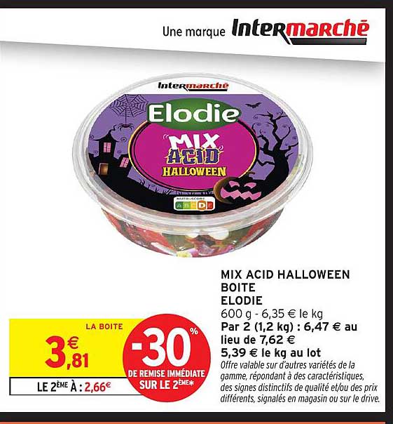 MIX ACID HALLOWEEN BOITE ELODIE