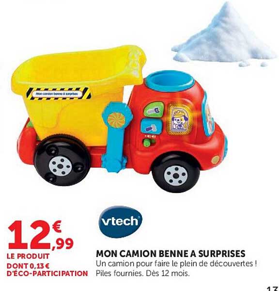 MON CAMION BENNE A SURPRISES