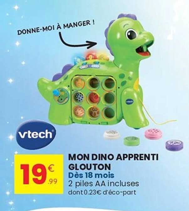 MON DINO APPRENTI GLOUTON