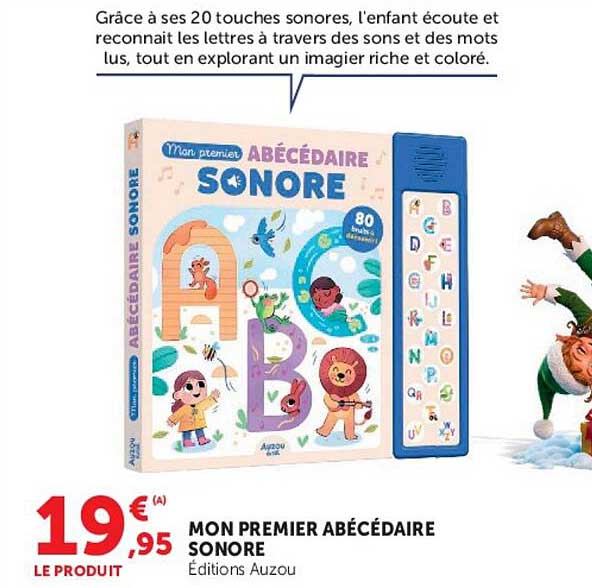 MON PREMIER ABÉCÉDAIRE SONORE