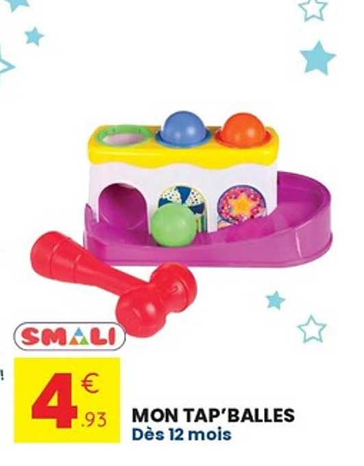 MON TAP’BALLES Dès 12 mois