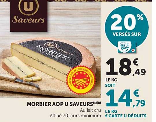 MORBIER AOP U SAVEURS