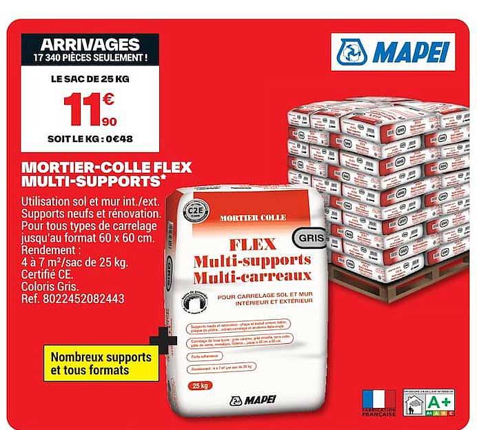 MORTIER-COLLE FLEX MULTI-SUPPORTS*