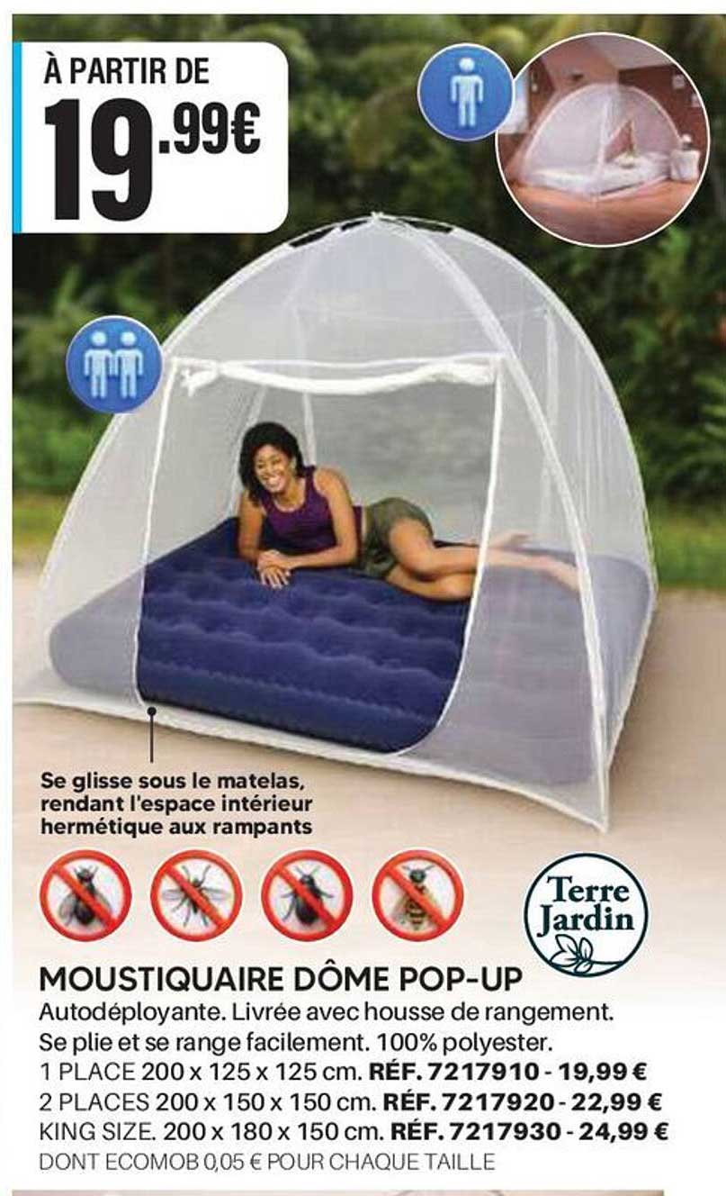MOUSQUITAIRE DÔME POP-UP