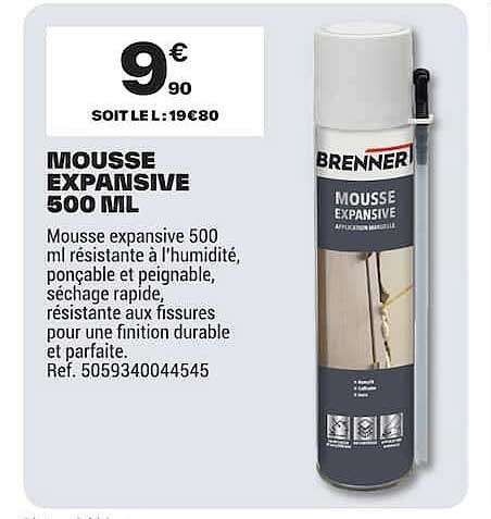 MOUSSE EXPANSIVE 500 ML