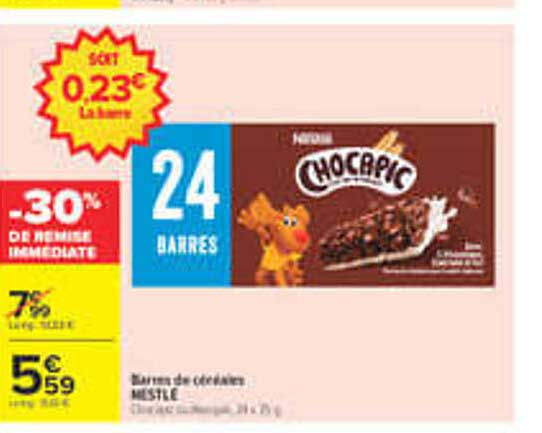 Nesquik Chocopic 24 barres