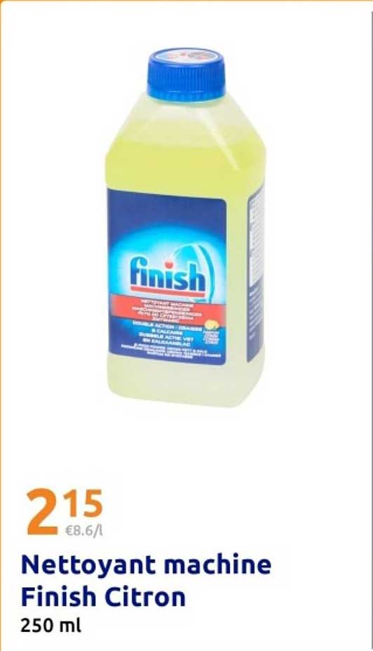 Nettoyant machine Finish Citron 250 ml