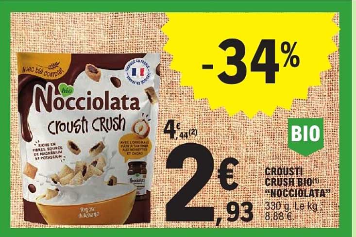 Nocciolata Crousti Crush BIO