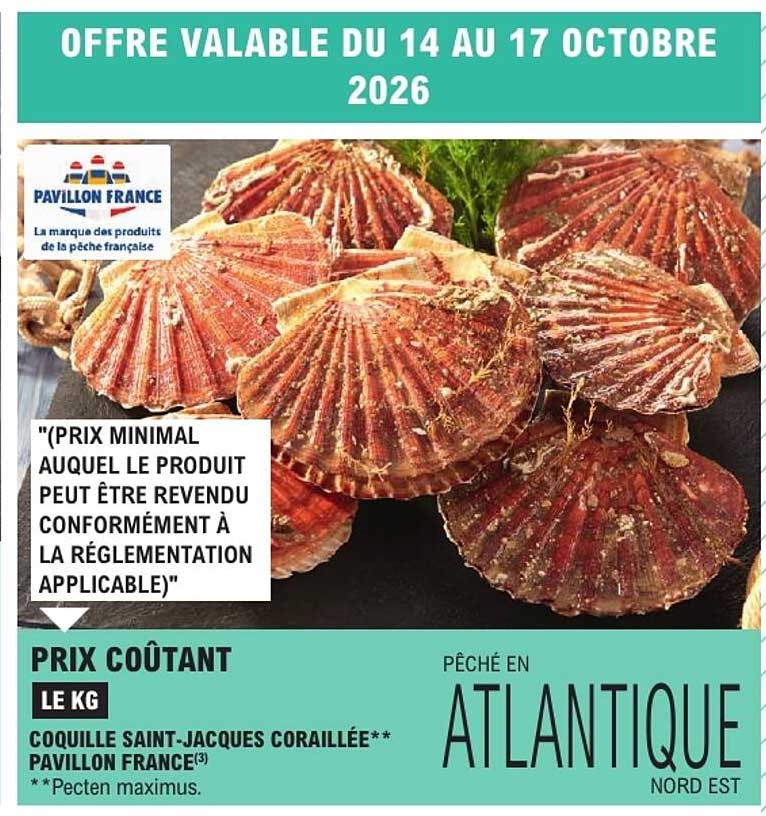 OFFRE VALABLE DU 14 AU 17 OCTOBRE 2026