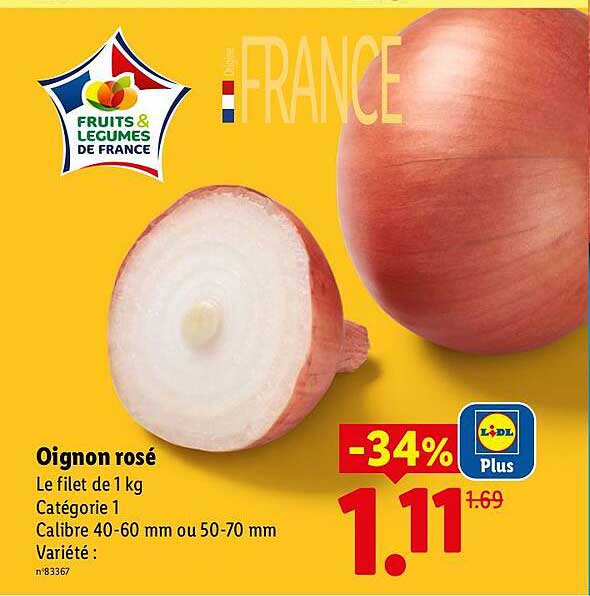 Oignon rosé