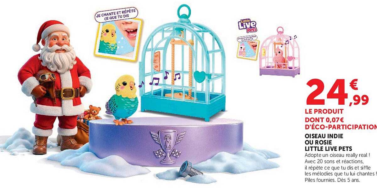 OISEAU INDIE OU ROSIE LITTLE LIVE PETS