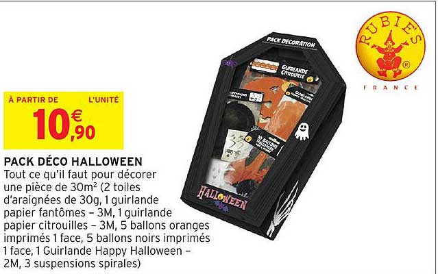 PACK DÉCO HALLOWEEN