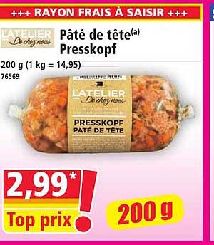 Pâté de tête(a) Presskopf