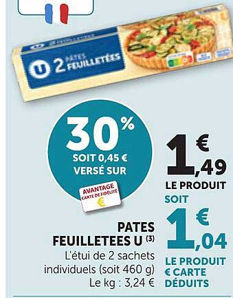 PATES FEUILLETEES U