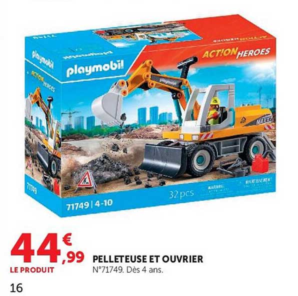 PELLETEUSE ET OUVRIER