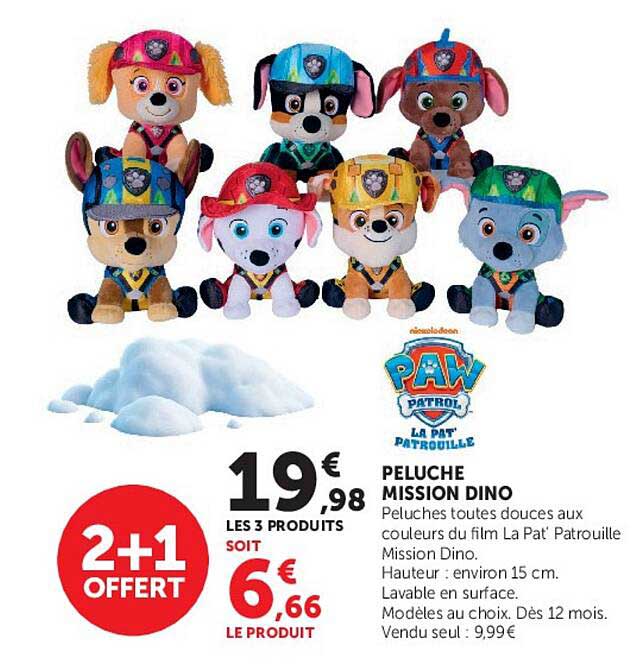 PELUCHE MISSION DINO