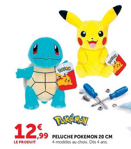 PELUCHE POKEMON 20 CM