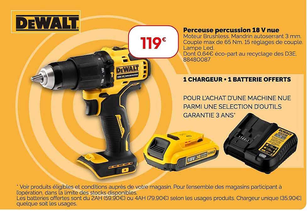 Perceuse percussion 18 V nue