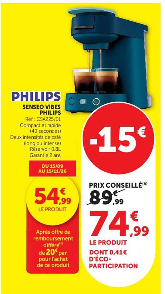 PHILIPS SENSEO VIBES PHILIPS