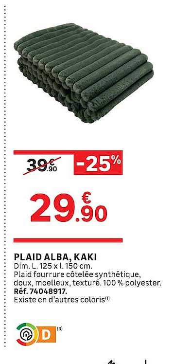 PLAID ALBA, KAKI